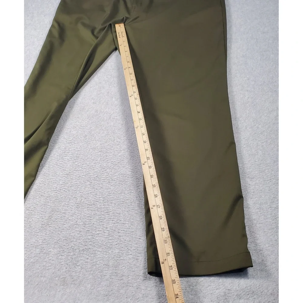 Polo Ralph Lauren Pants Mens 40X32 Olive Green Performance 5-Pocket Golf Casual